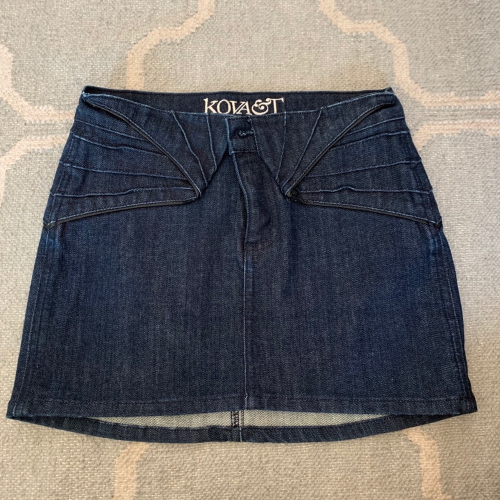 Kova & T denim skirt